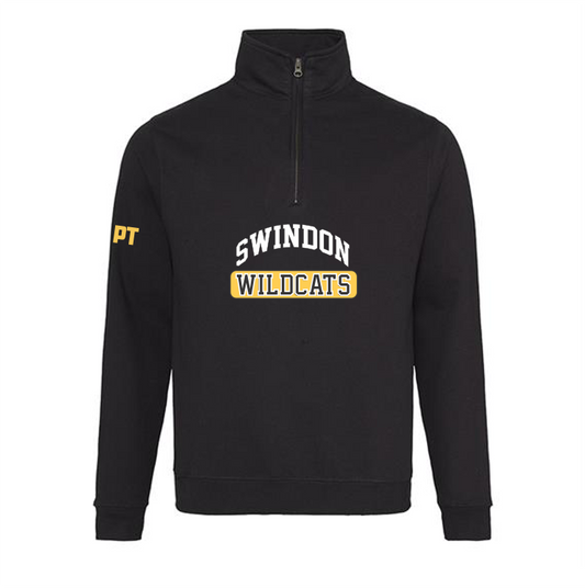 Swindon Wildcats Quarter Zip Sweatshirt