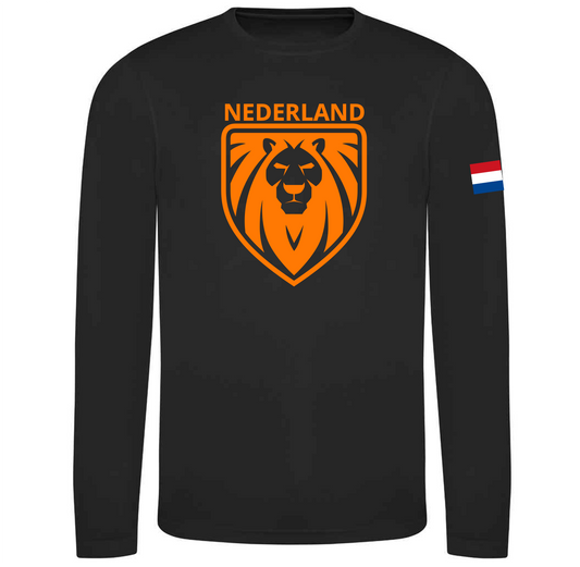 Nederland Box Lacrosse Long Sleeve Tech Tee