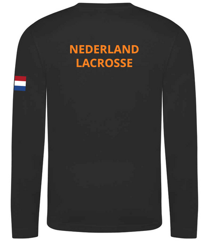 Nederland Box Lacrosse Long Sleeve Tech Tee