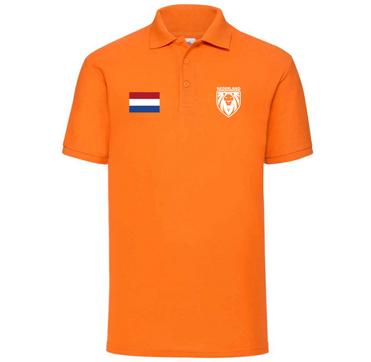 Nederland Box Lacrosse Cotton Polo Shirt