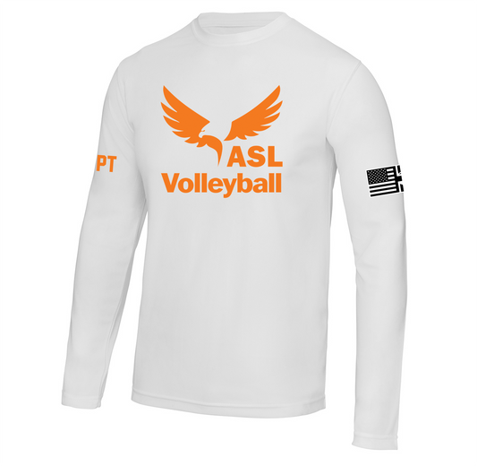 ASL Volleyball Long Sleeve Tech Tee