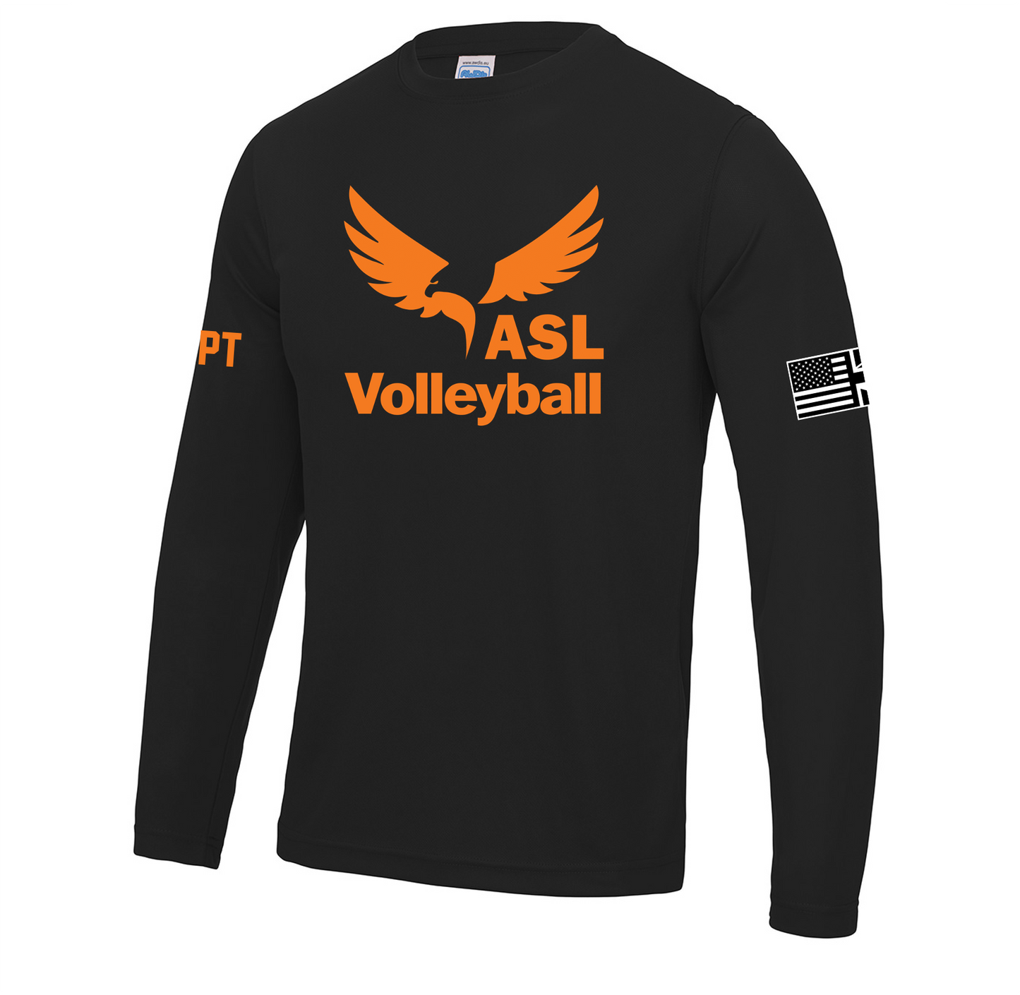 ASL Volleyball Long Sleeve Tech Tee